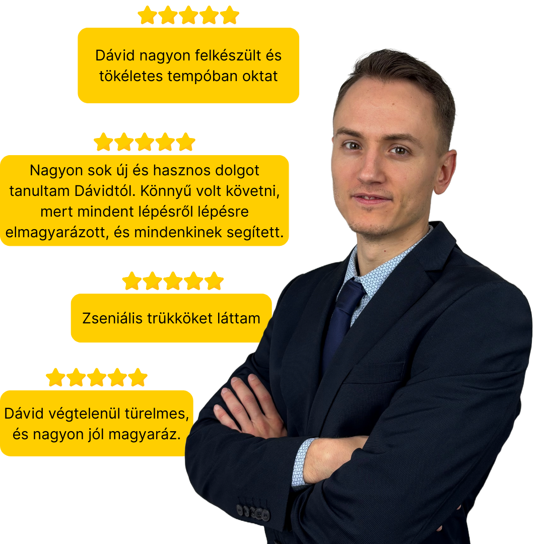 Csáki Dávid – Power BI oktató